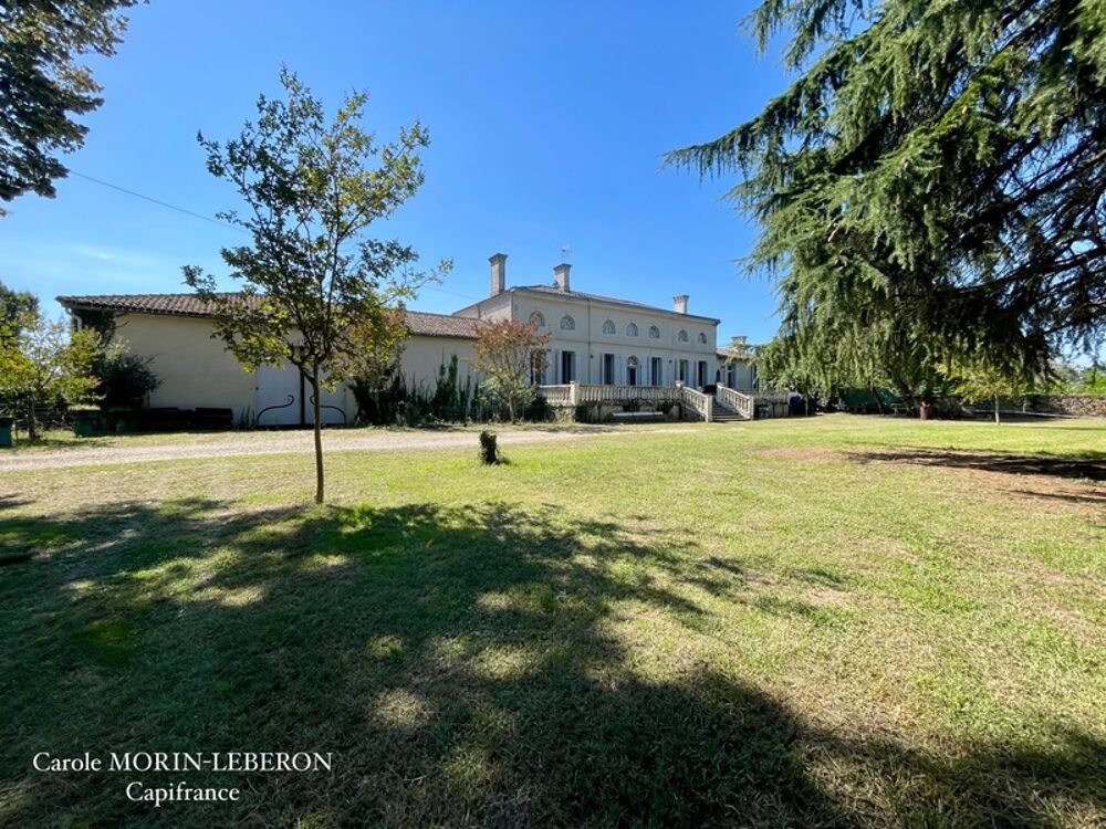 Vente Propriété/Château Axe La Réole-Marmande, maison bourgeoise, grange attenante et terrain 11 800 m² La reole