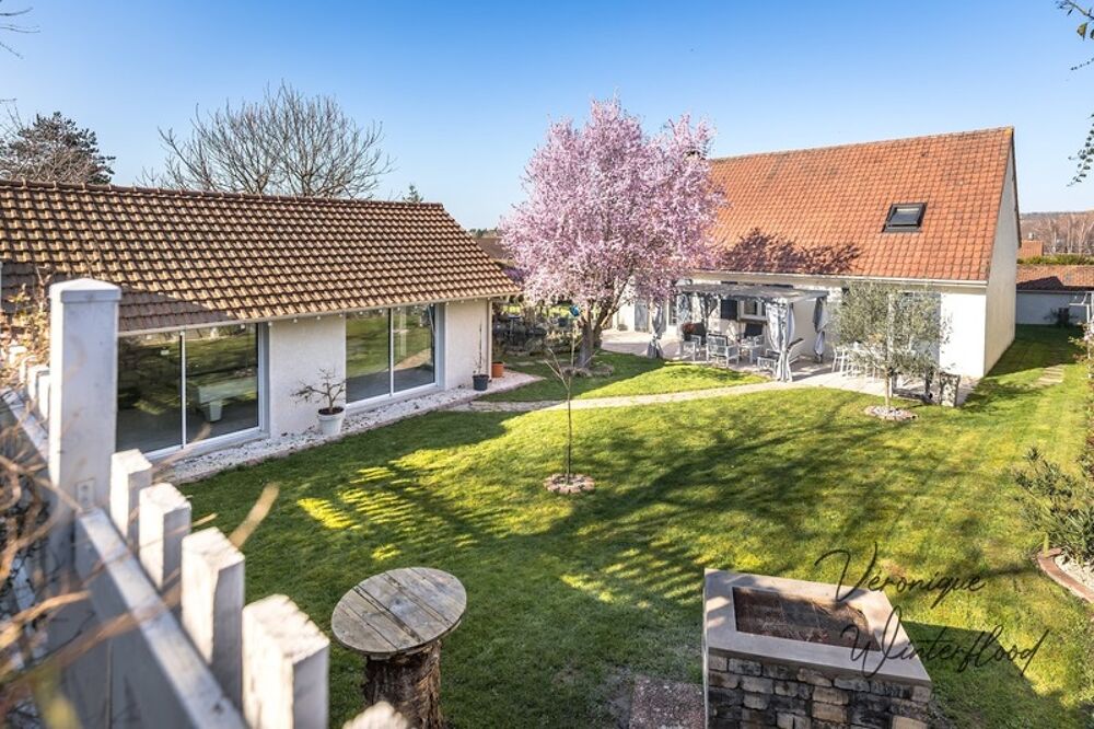 Maison à vendre 5 pièces MANTES LA VILLE (78)130m²-4 chambres-1153m²-garage-sous-sol-dépendance