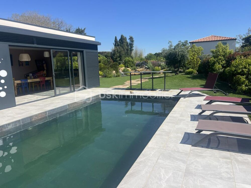 Vente Maison MAISON D'ARCHITECTE EXCEPTIONNELLE DE PLAIN PIED Magalas
