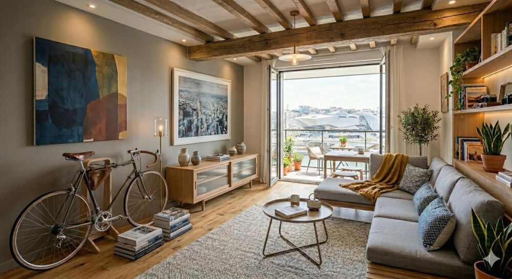 Vente Appartement **FRAIS DE NOTAIRE OFFERTS - PROCHE TRANSPORTS - BELLE EXPOSITION - EXTÉRIEUR- JOLI APPARTEMENT 4 PIÈCES LUMINEUX Lyon 2
