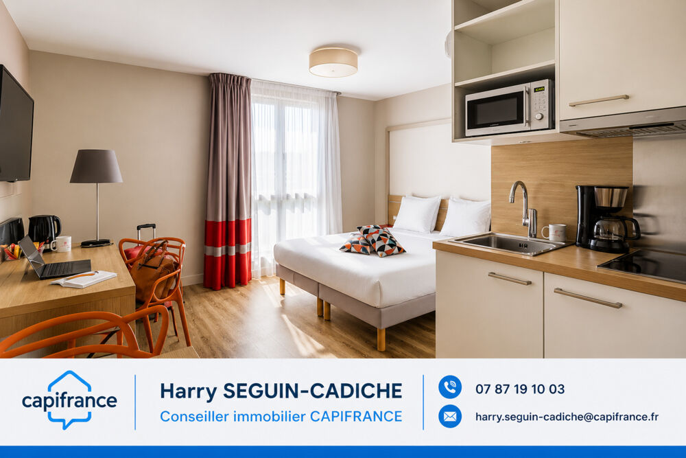 Vente Appartement Résidence service LMNP géré - appartement à vendre 2 pièces BORDEAUX (33) Bordeaux