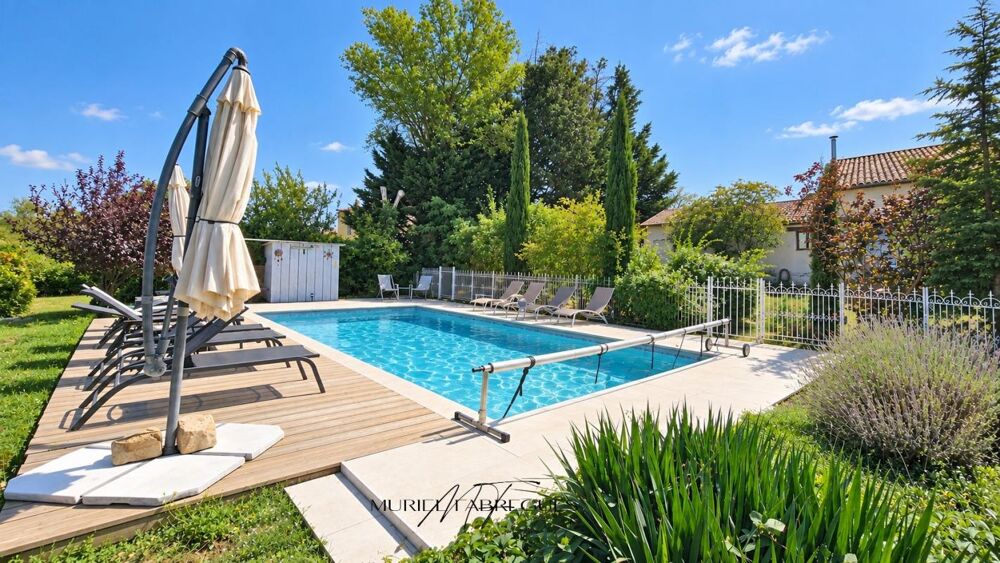 Vente Maison Maison chaleureuse,  pierre apparente avec gite et piscine chauffée, 11420 Pech Luna Pech luna
