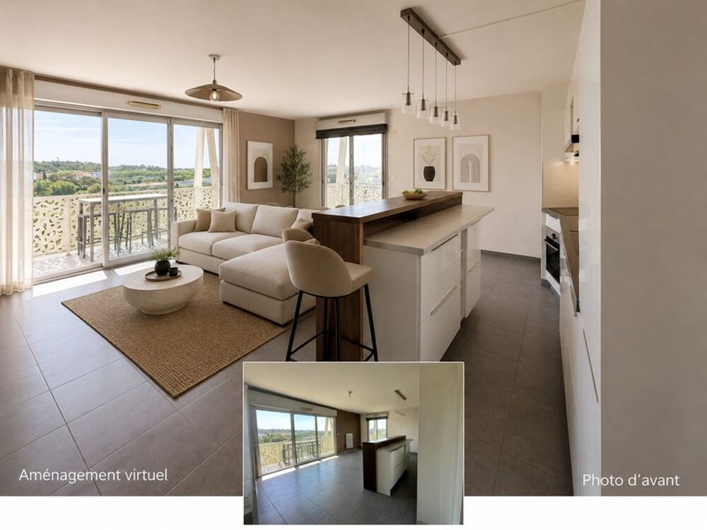 Vente Appartement MONTPELLIER HÔPITAUX-FACULTÉS – T4 AVEC TERRASSE DE 27 M², GARAGE ET PARKING Montpellier