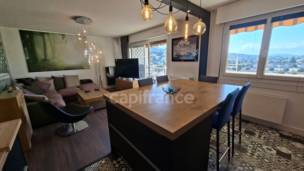 Vente Appartement Apt 4 pièces, Dernier étage, vue panoramique, garage, cave, local vélo !! Aix les bains