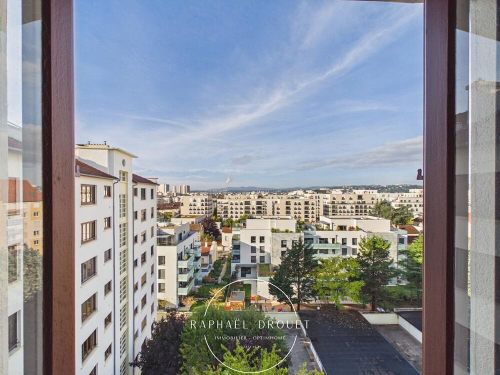 Vente Appartement LYON 8 – 95 m² AU DERNIER ÉTAGE, BALCON ET CAVE Lyon 8