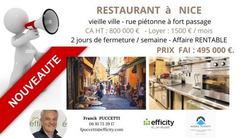 Commerces/Negoce 495000 06000 Nice