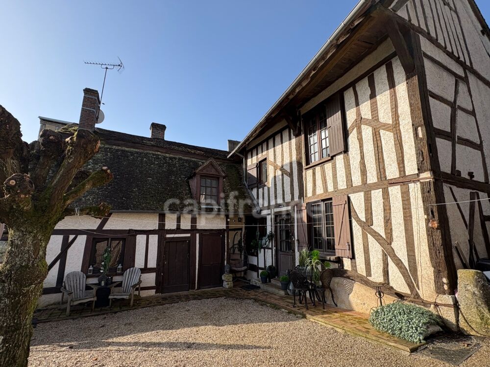 Maison de charme - colombages - DPE B - 5 pièces - fort potentiel