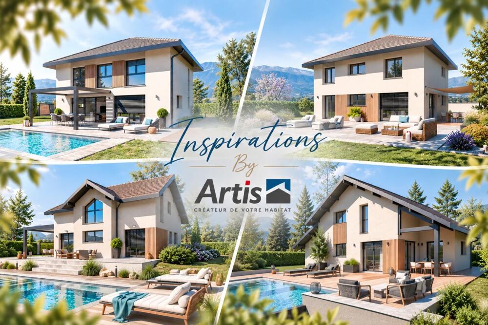 Vente Maison CHALLEX - Haut de Village - Terrain 569 m² + Maison ARTIS 117 m² avec Garage Challex
