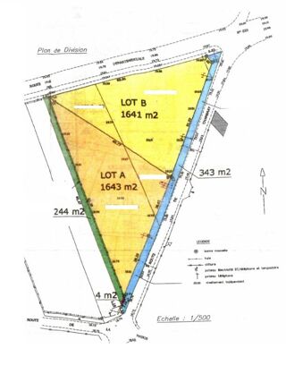  Terrain à vendre 1641 m²