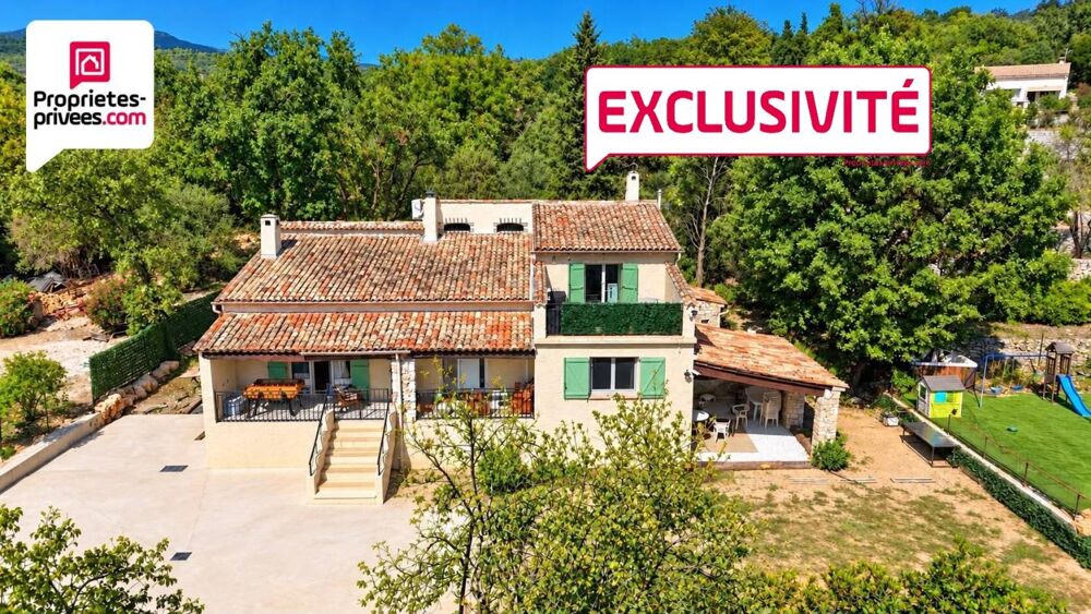 Vente Villa BELLE VILLA TRADITIONNELLE RENOVEE 5 PIECES 164 M2 ET TERRAIN DE 1100 M2 Saint cezaire sur siagne