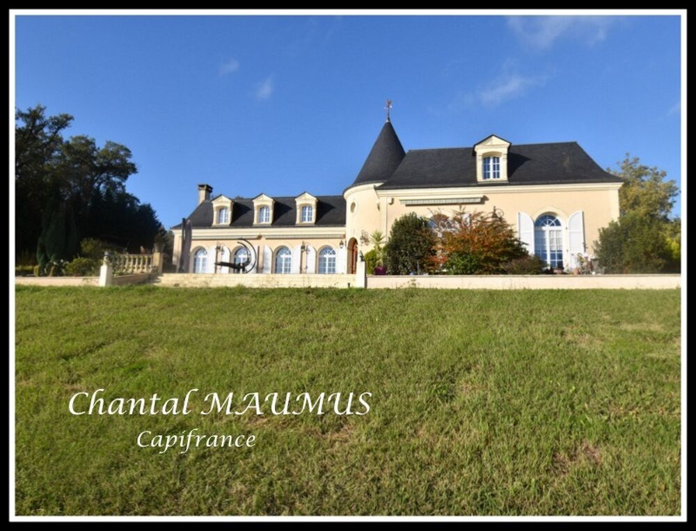 Vente Maison Dpt Hautes Pyrnes (65),  vendre proche de MAUBOURGUET demeure  P5  sur un terrain de 8 568 m2 Maubourguet