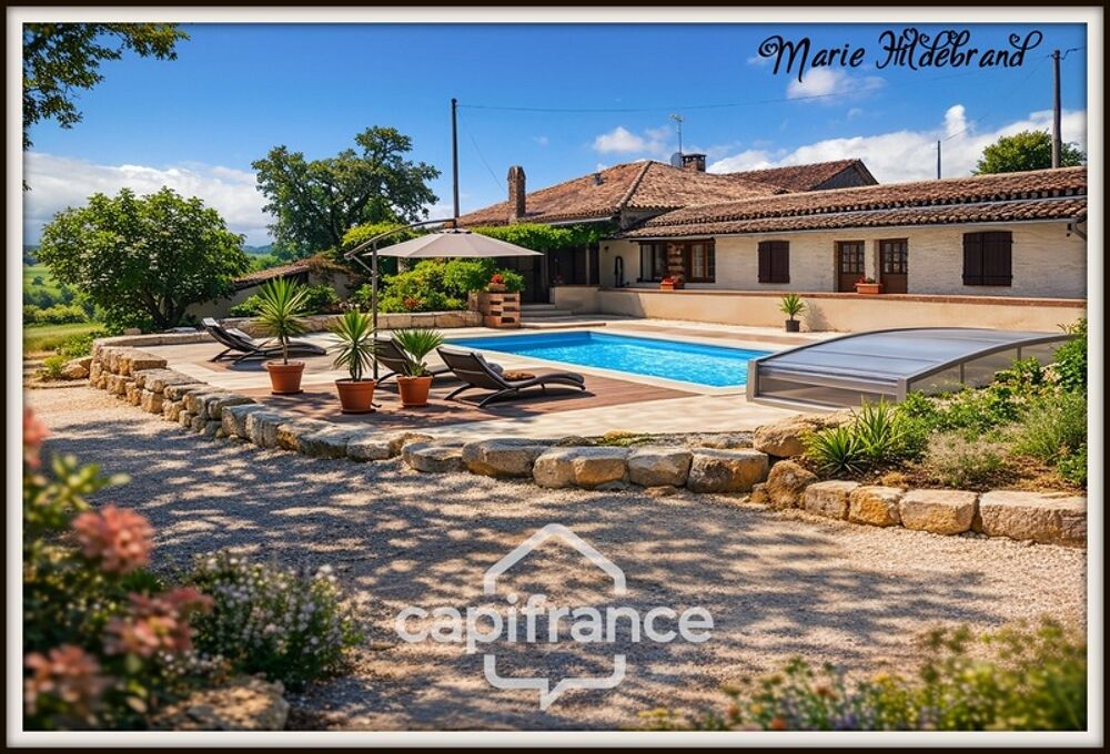Propriété de charme 250m² habitable, avec piscine, 3 hectares de terrain et potentiel d'activité touristique