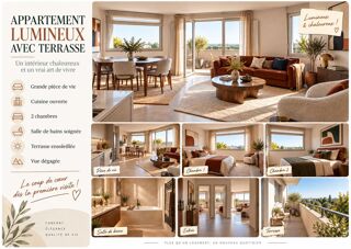 Vente Appartement BORDEAUX BASTIDE – T3 LUMINEUX AVEC 2 CHAMBRES + BALCON ET PARKING – PROCHE DARWIN Bordeaux