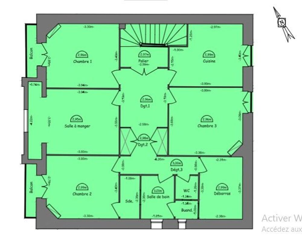 Appartement de 120m2 à louer sur Saint-Jean-de-Luz
