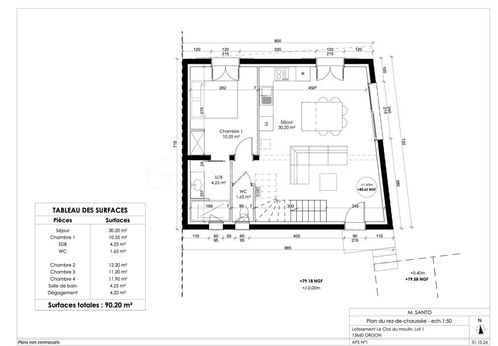 Vente Terrain Proche du Village d'Orgon 13660 ,Votre projet , terrain constructible 222 m2 Viabilisé , Bonne Exposition , Secteur calme en ple Orgon