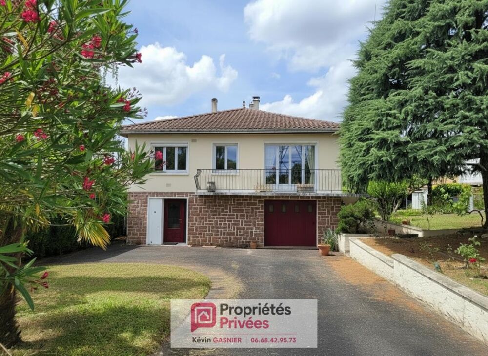 LINARS (16730) : Maison de 136m2 + 2 garages