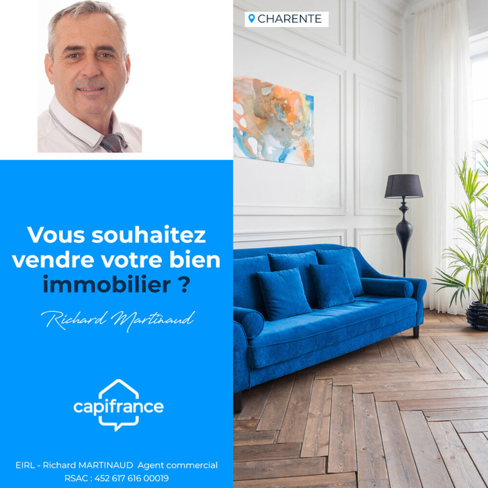 Vente Appartement Appartement 60 m² à vendre 3 pièces BURIE (17) Exclusivité R. MARTINAUD CAPIFRANCE Burie