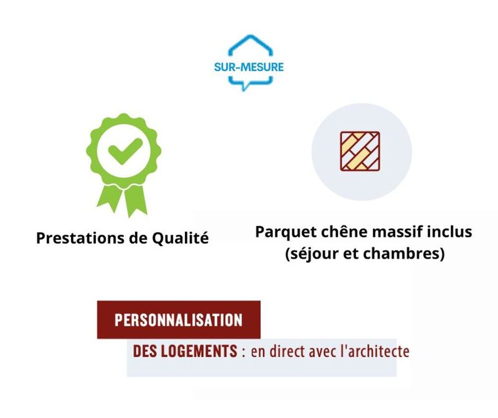 MALAKOFF - Magnifique appartement 4 pièces de standing avec balcon et parking