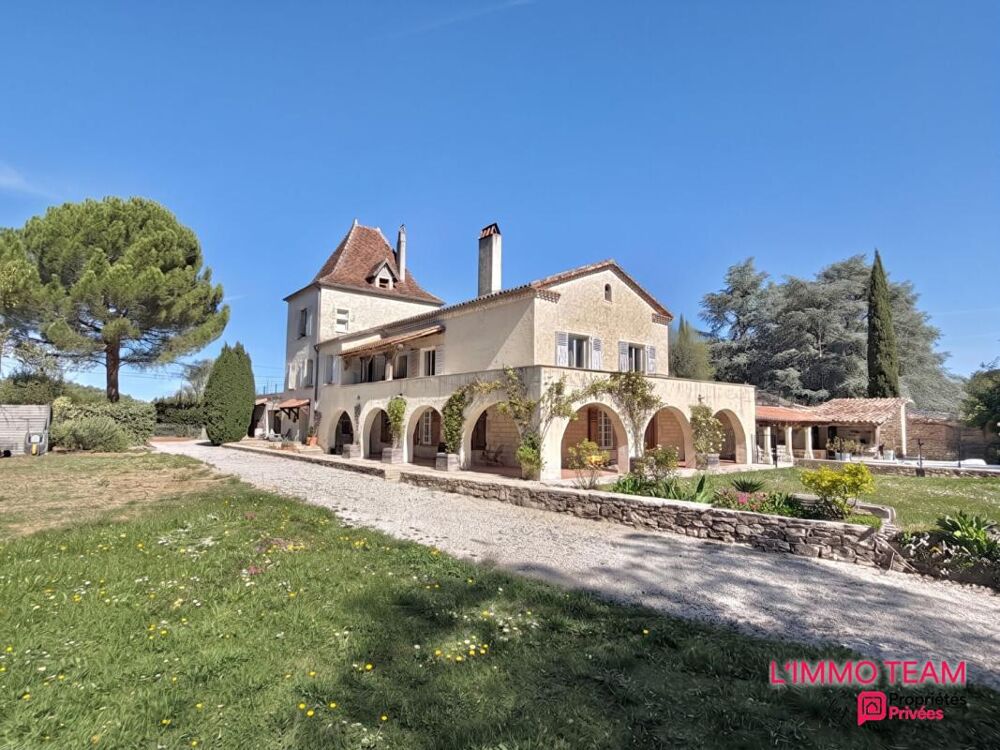 CAHORS - Propriété d'exception avec piscine sur 6000m²