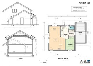  Maison  vendre 5 pices 112 m