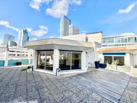 Beau bureaux lumineux, terrasse privative, parking 3025 92800 Puteaux