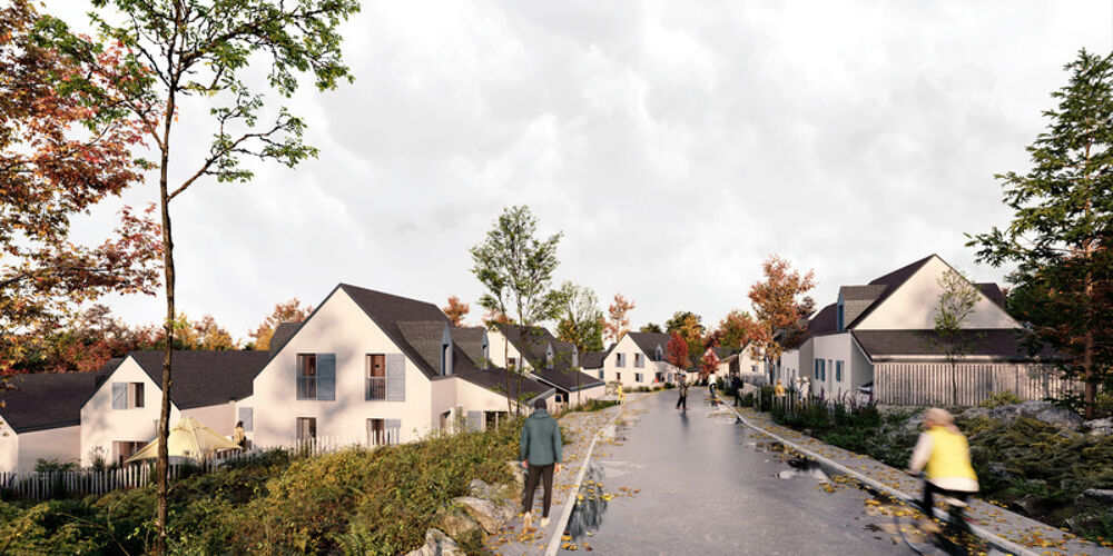 LOCRONAN (29)  Maison T4 à vendre 76 m² habitables  95 m² utiles  Garage  Terrasse  Jardin