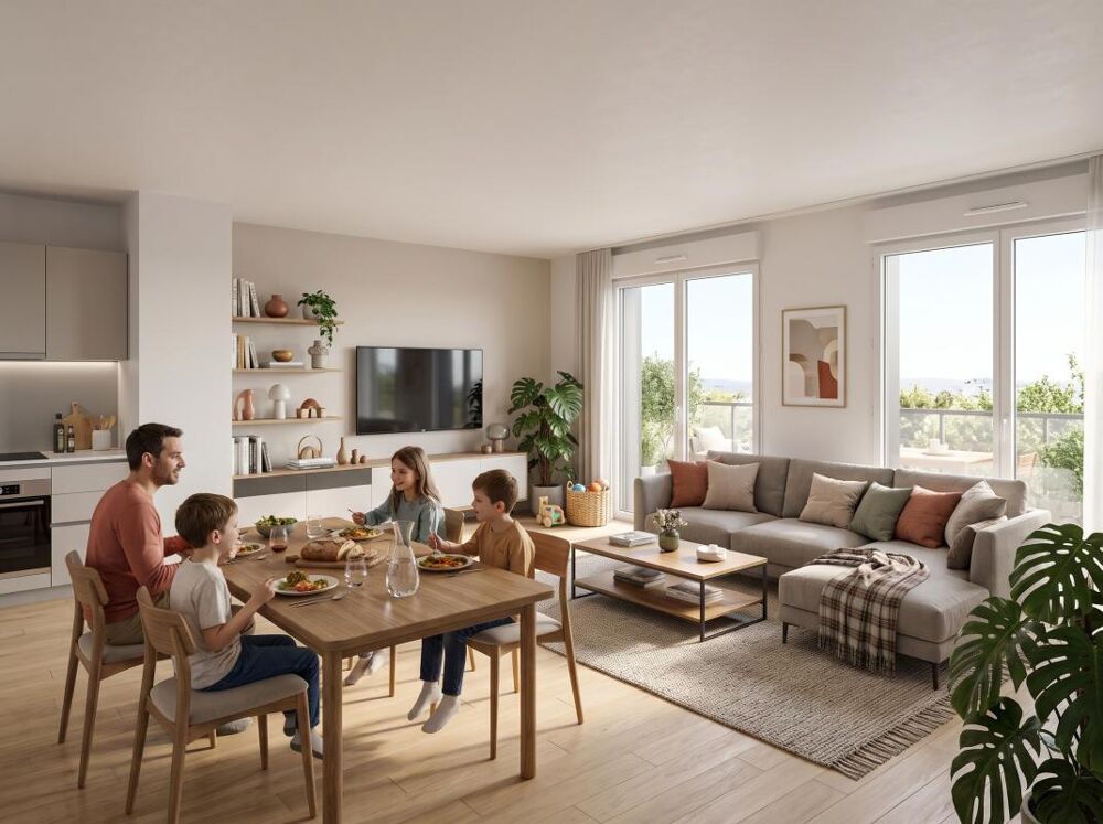 Vente Appartement T5 -- Lyon 7ème -- *UNIQUE* Appartement Familial avec Vue sur les Alpes Lyon 7