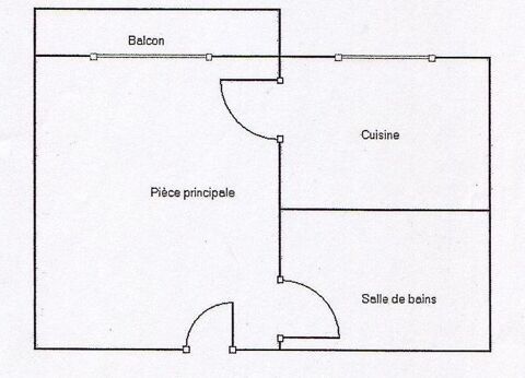  Appartement � louer 1 pi�ce 22 m�