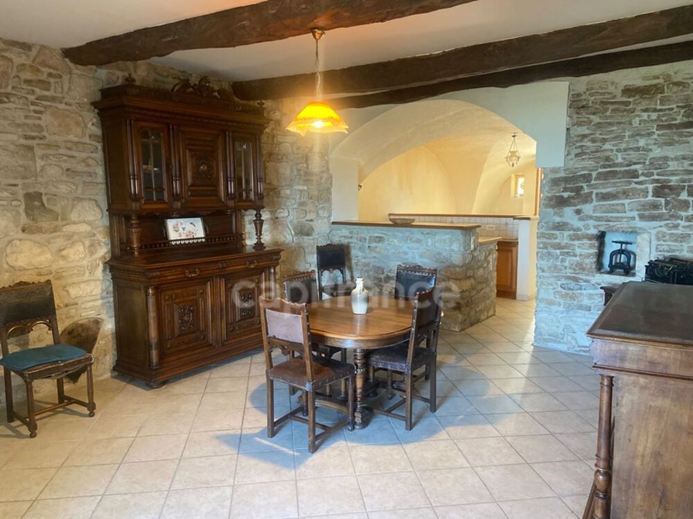 Maison de village en pierre avec terrasse panoramique VEZENOBRES (30)