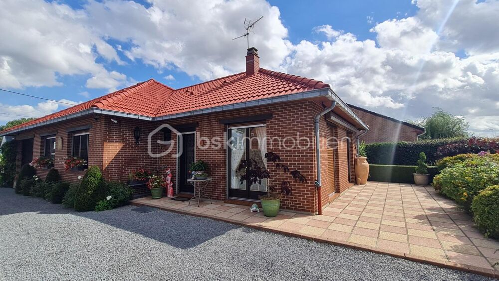 Baisse de prix ! Rare : Pavillon individuel plain-pied + 3 chambres + double garage + atelier+ jardin