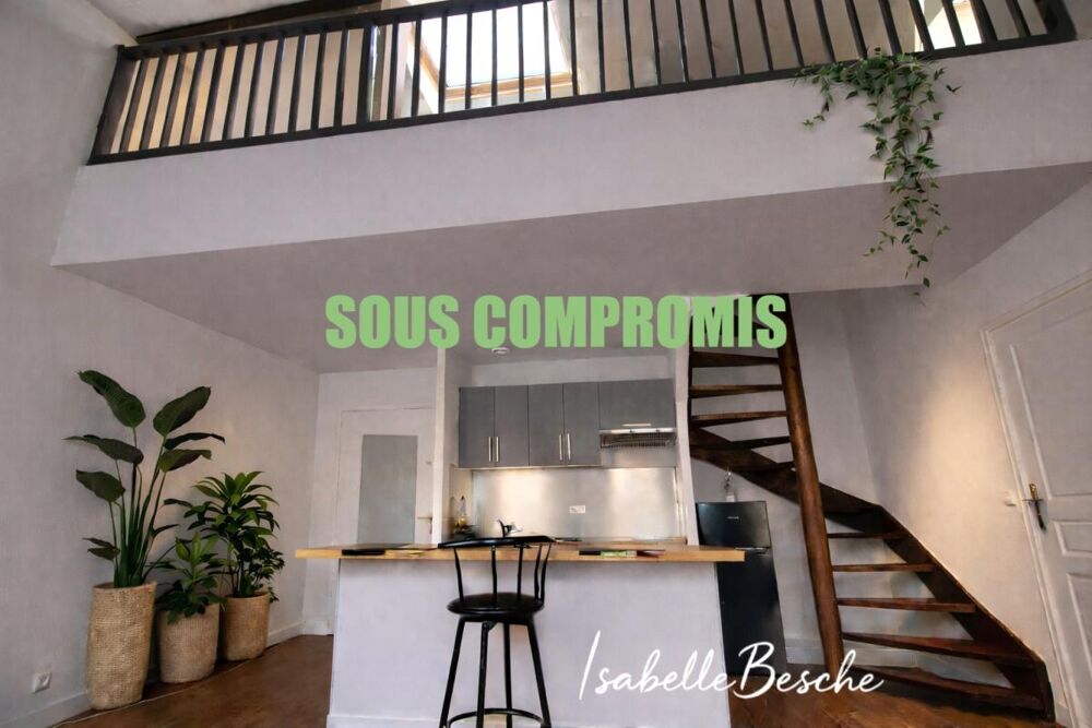 Vente Appartement Duplex 2 pièces lumineux au dernier étage, 42 m2, Bordeaux Saint Michel ( centre ville) Bordeaux