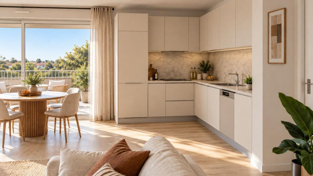 Vente Appartement CARBON BLANC T3 LUMINEUX AVEC BALCON ET PARKING Carbon blanc