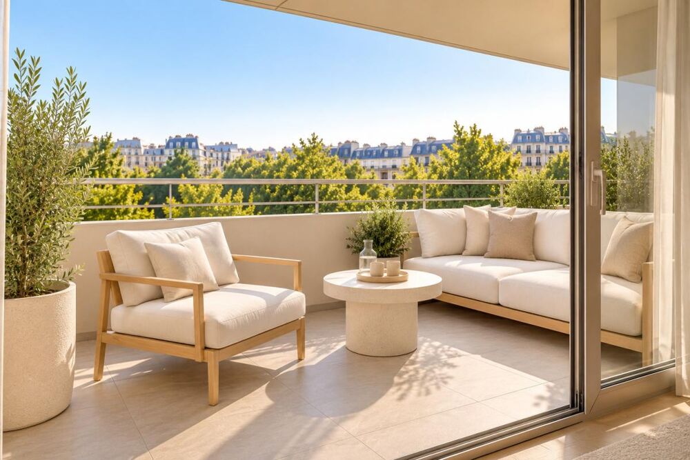 Vente Appartement APPARTEMENT 4 PIÈCES TRAVERSANT AVEC SUITE PARENTALE ET BALCON SUD-EST Issy les moulineaux