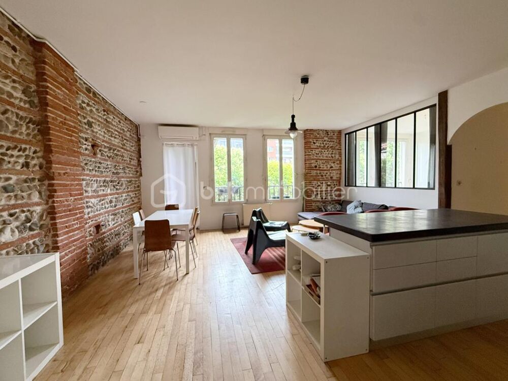 Toulouse  Boulevard de la Gare  Appartement T4 de caractère de 97 m² avec boxe