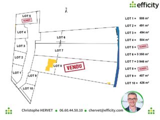  Terrain � vendre 3350 m�