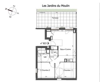  Appartement � vendre 3 pi�ces 58 m�