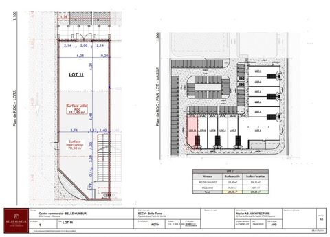   ? Local commercial à réserver sur le Futur centre commercial de Belle Humeur, RN1 