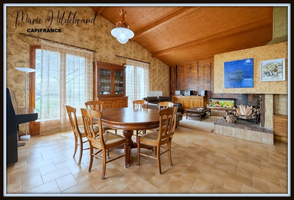 MAISON 104m² de PLAIN-PIED  3 CHAMBRES  GARAGE  JARDIN + de 2900m²