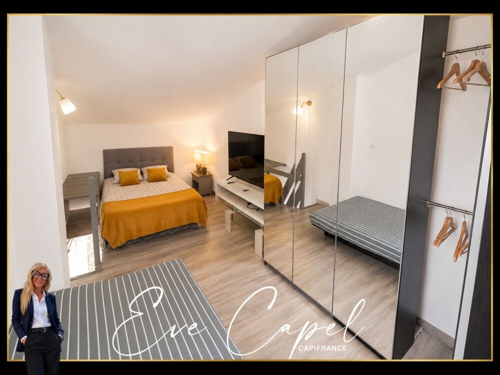 Appartement à vendre 2 pièces LE CAP D'AGDE (34), DUPLEX avec balcon au centre port