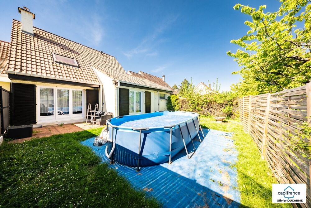 Maison louée à vendre, 6 pièces GENLIS (21) pour investisseur, 4 chambres, terrain arboré et garage