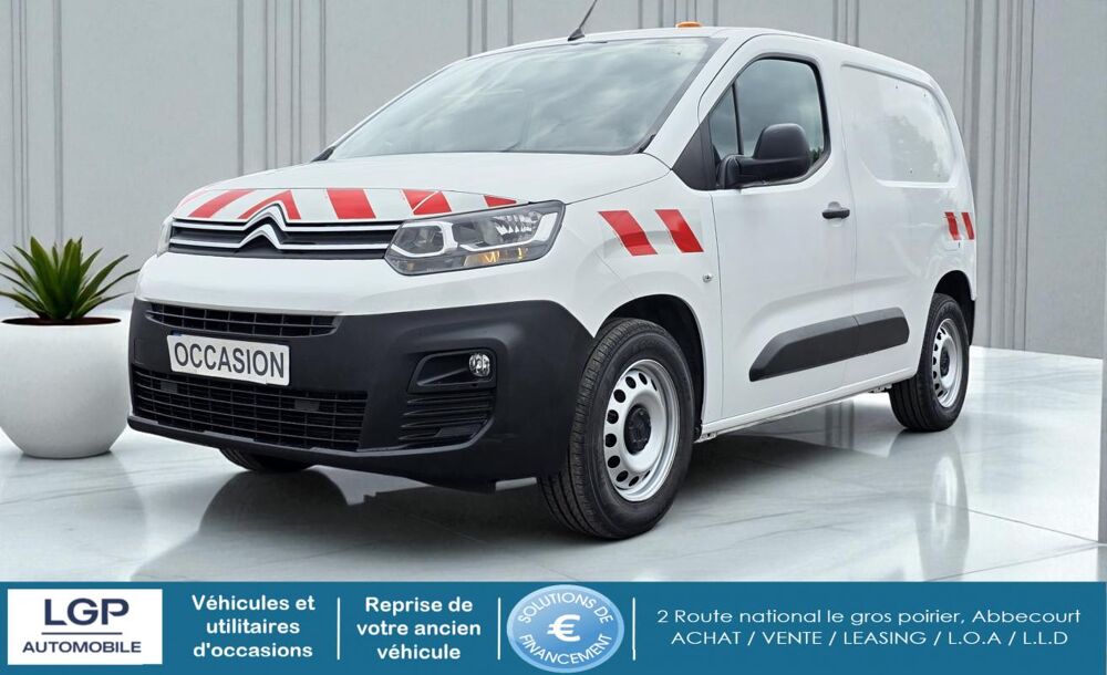 Berlingo 1&deg; Main 8.333HT 1.6 Bhdi 100cv 3pl Worker T&eacute;l/Clim/R&eacute;gul 2019 occasion 60430 Abbecourt