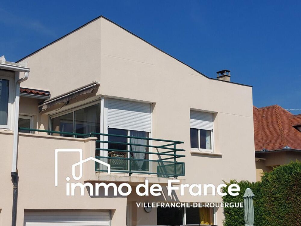 Vente Appartement Appartement T3  70.28m² garage, parking, terrasse et jardinet Villefranche de rouergue
