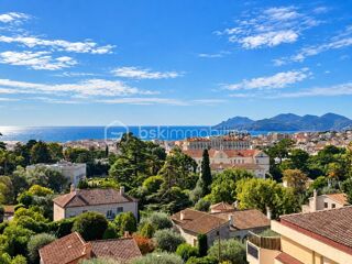 Vente Appartement CANNES OXFORD - APPARTEMENT 3 PCES 82M² -  VUE MER PANORAMIQUE - TERRASSE 28M² - CALME - PARKING Cannes