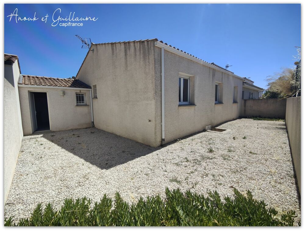 Exclusivité - Villa de plain-pied de 97m² pour 4 pièces avec jardin et garage - Pinet (34850)