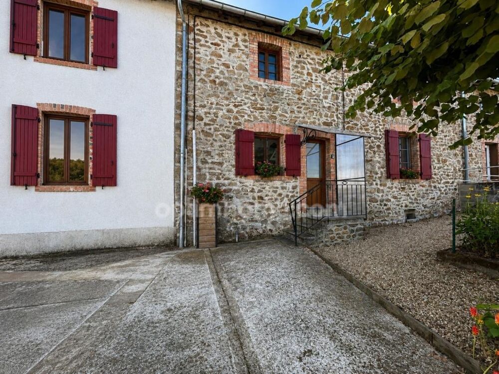 Maison de charme de 101m2 habitable avec jardin plat de 1226 m2 attenant