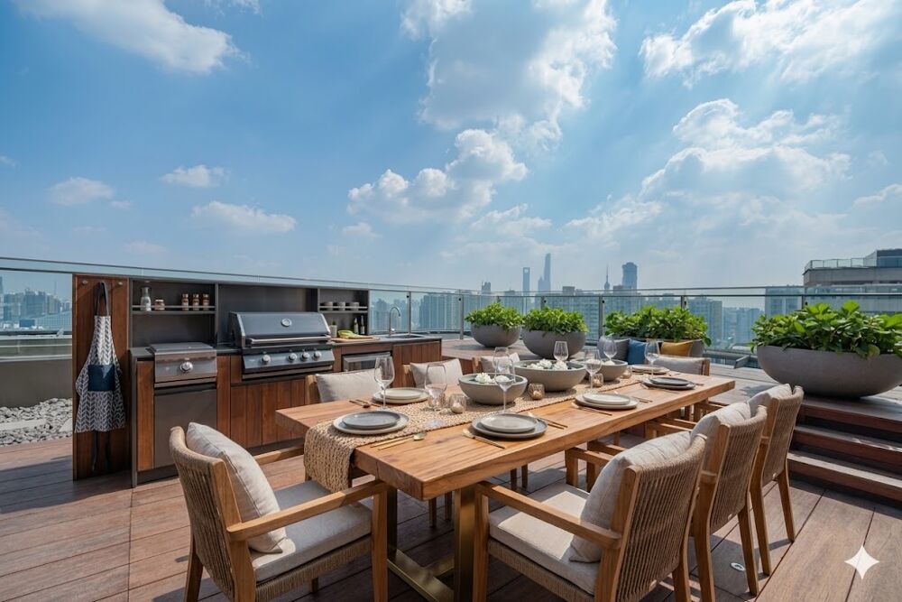 DUPLEX DEXCEPTION AVEC ROOFTOP 90 m², VUE PARC & TOUR EIFFEL