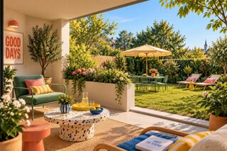 Vente Appartement BEAU T3 AVEC SA LOGGIA ET SON JARDIN Merignac