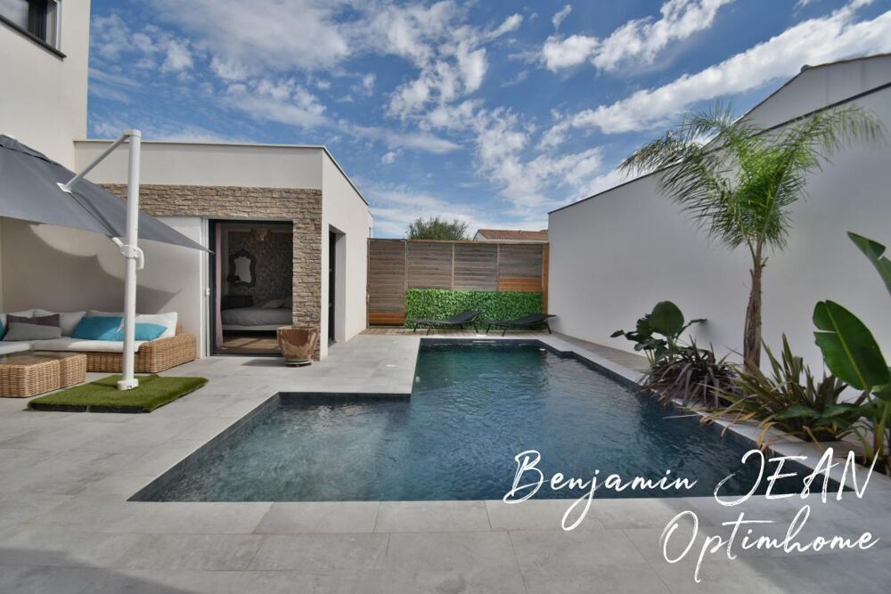Vente Maison Exclusivité : Maison récente F4/F5 avec piscine et garage Serignan