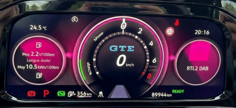 Golf VIII 1.4 e-HYBRID 245ch DSG6 GTE - Automatique 2021 occasion 34800 Canet
