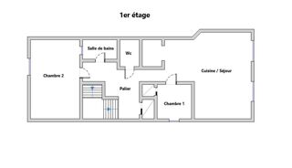  Maison � vendre 3 pi�ces 69 m�